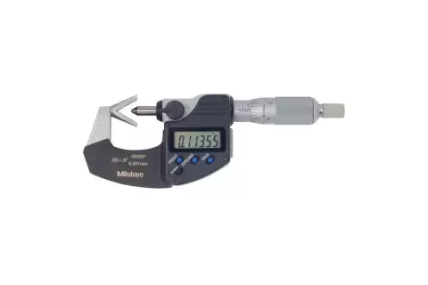 Микрометр Digimatic 314-251-10 с призматической пяткой