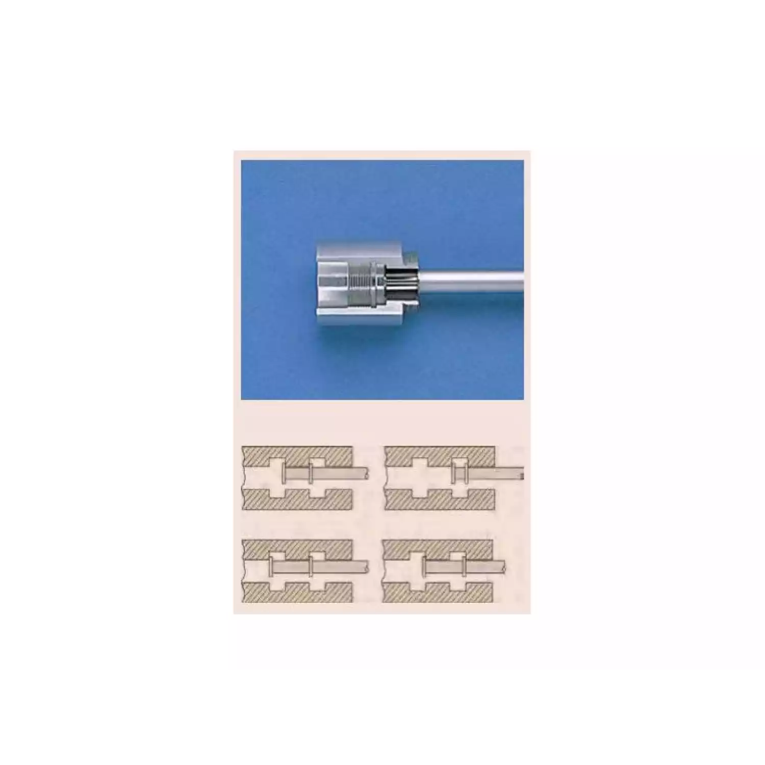 Микрометр 146-122 для измерения внутренних канавок - 2