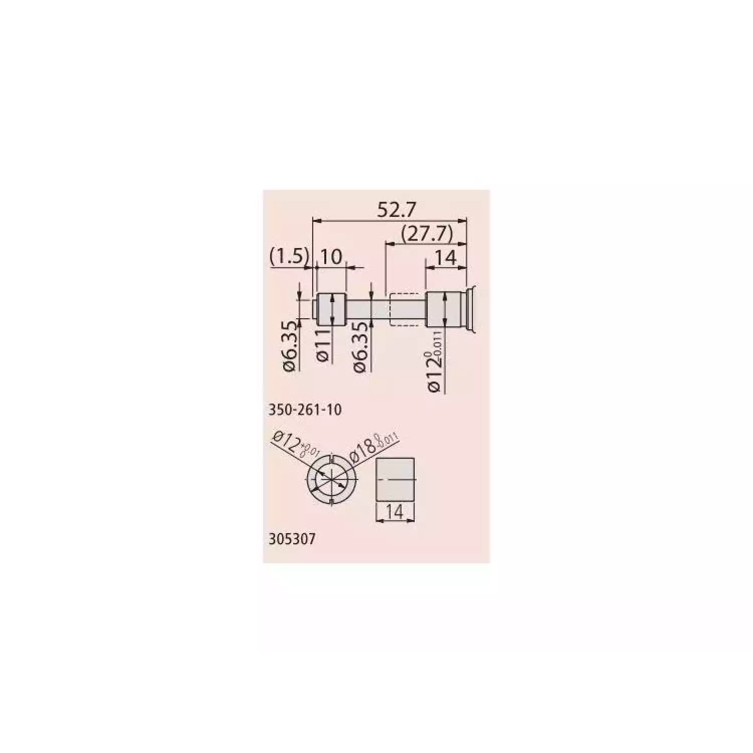 Цифровые микрометрические головки со стержнем 12 мм - 2