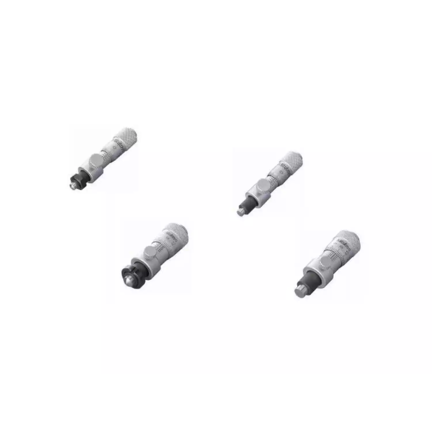 Микрометрические головки диапазона 6,5 мм со стопором микрометрического винта - 1