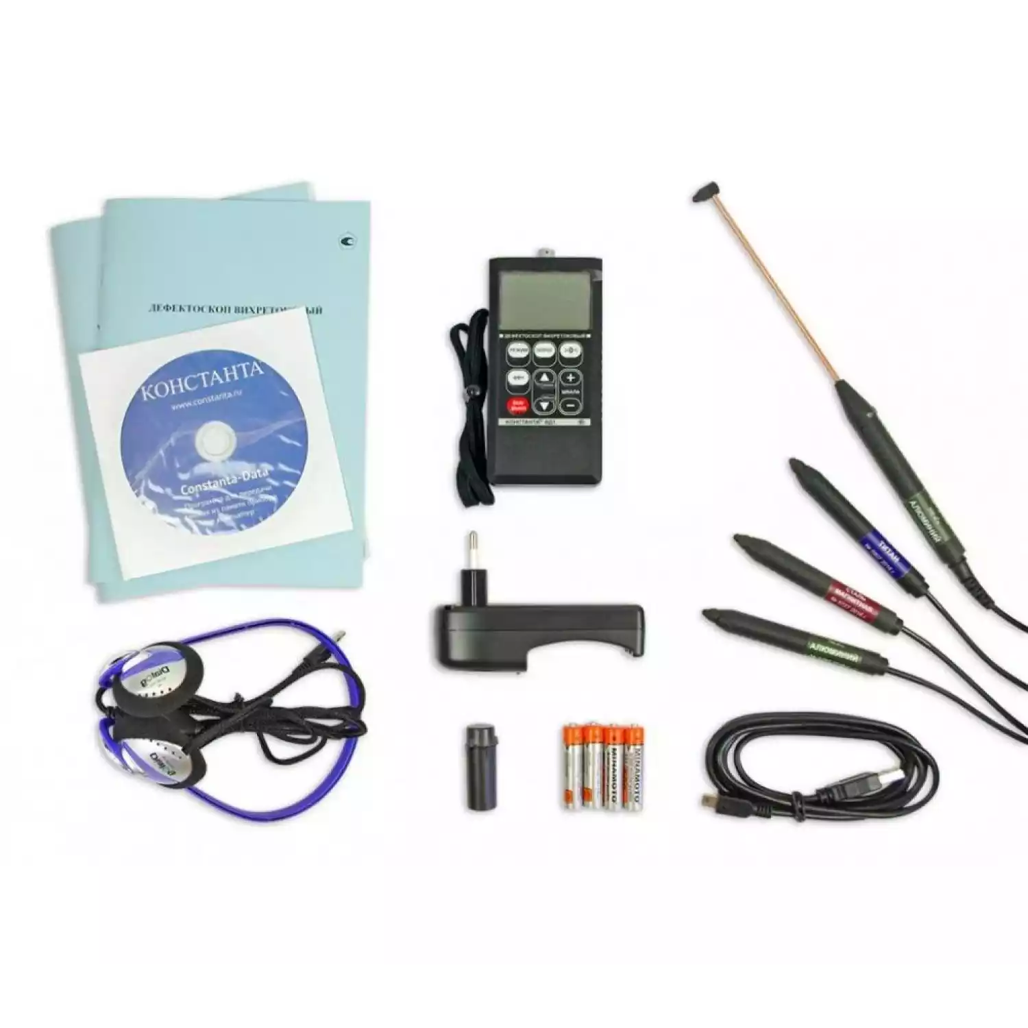 Вихретоковый дефектоскоп Константа ВД1 авиационный для контроля вертолетов МИ-2 - 2