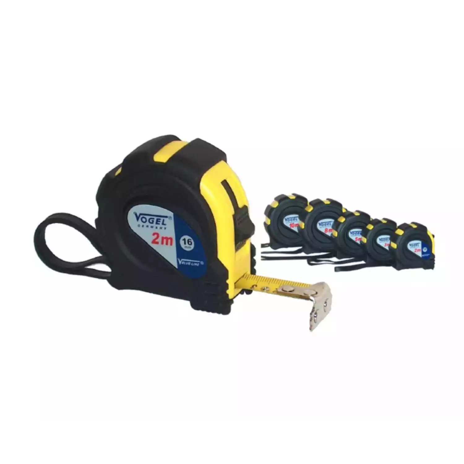 Рулетки Vogel карманные 2,3,5,8,10 м - 1