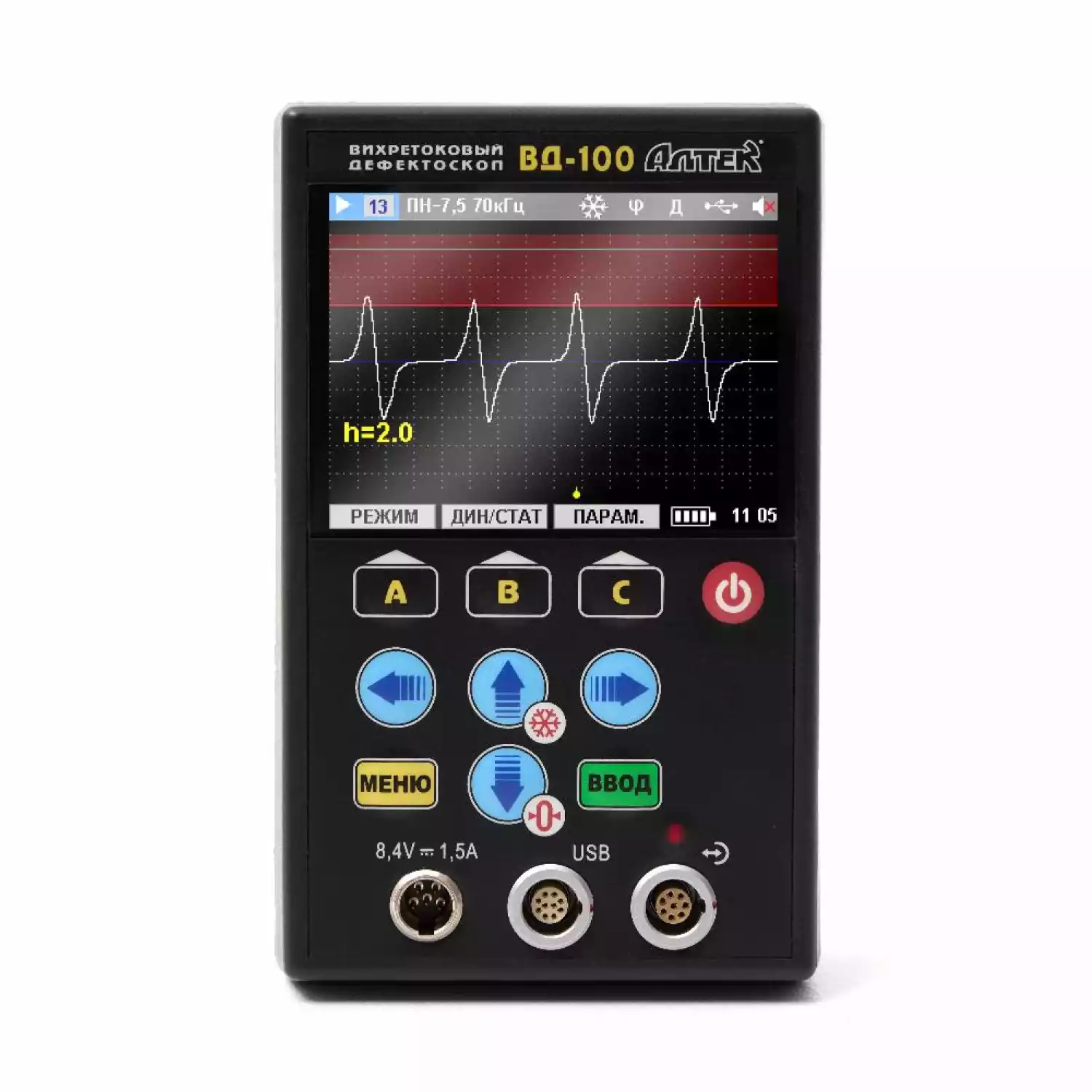 Вихретоковый дефектоскоп ВД-100 - 4