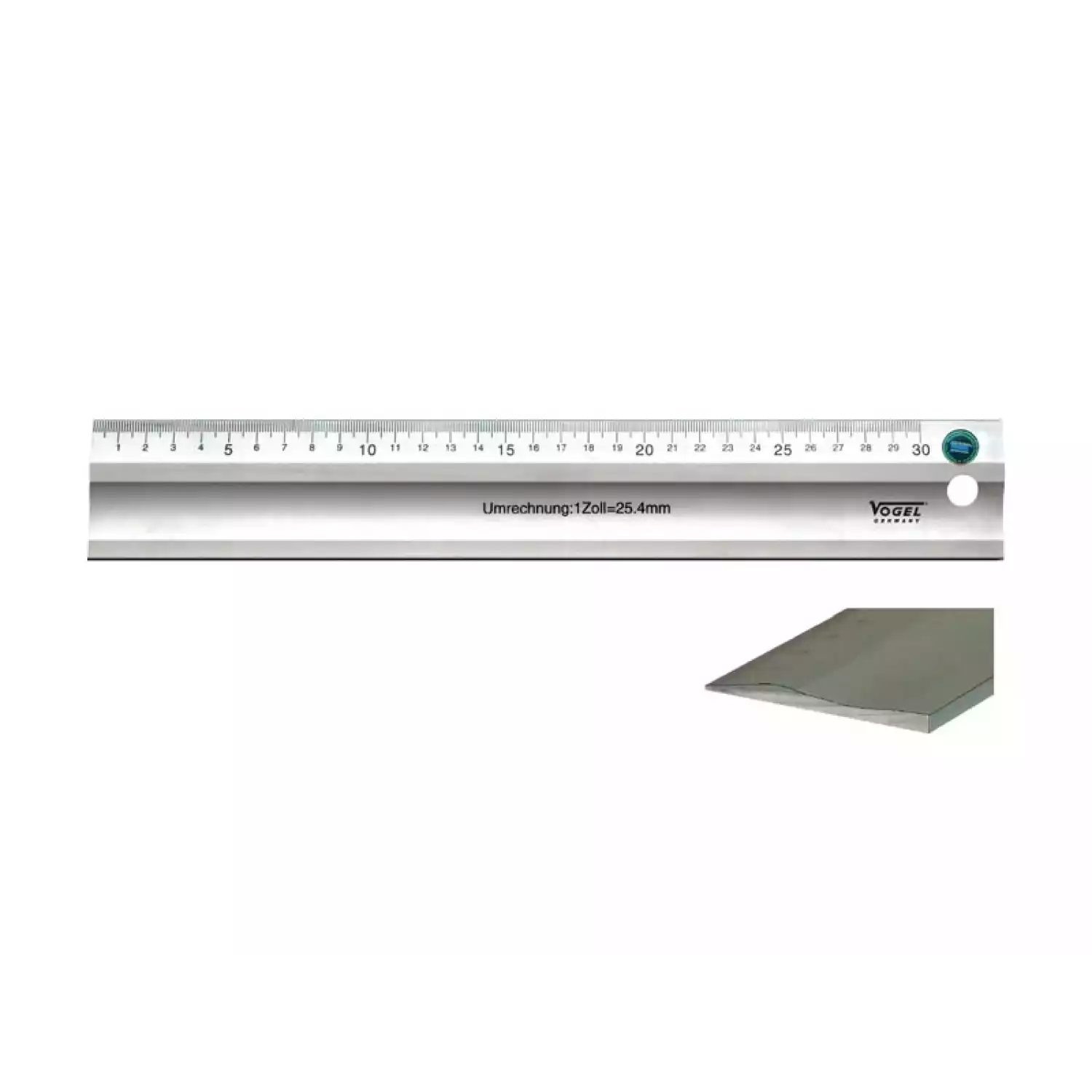 Линейки Vogel из твёрдого алюминия - 1