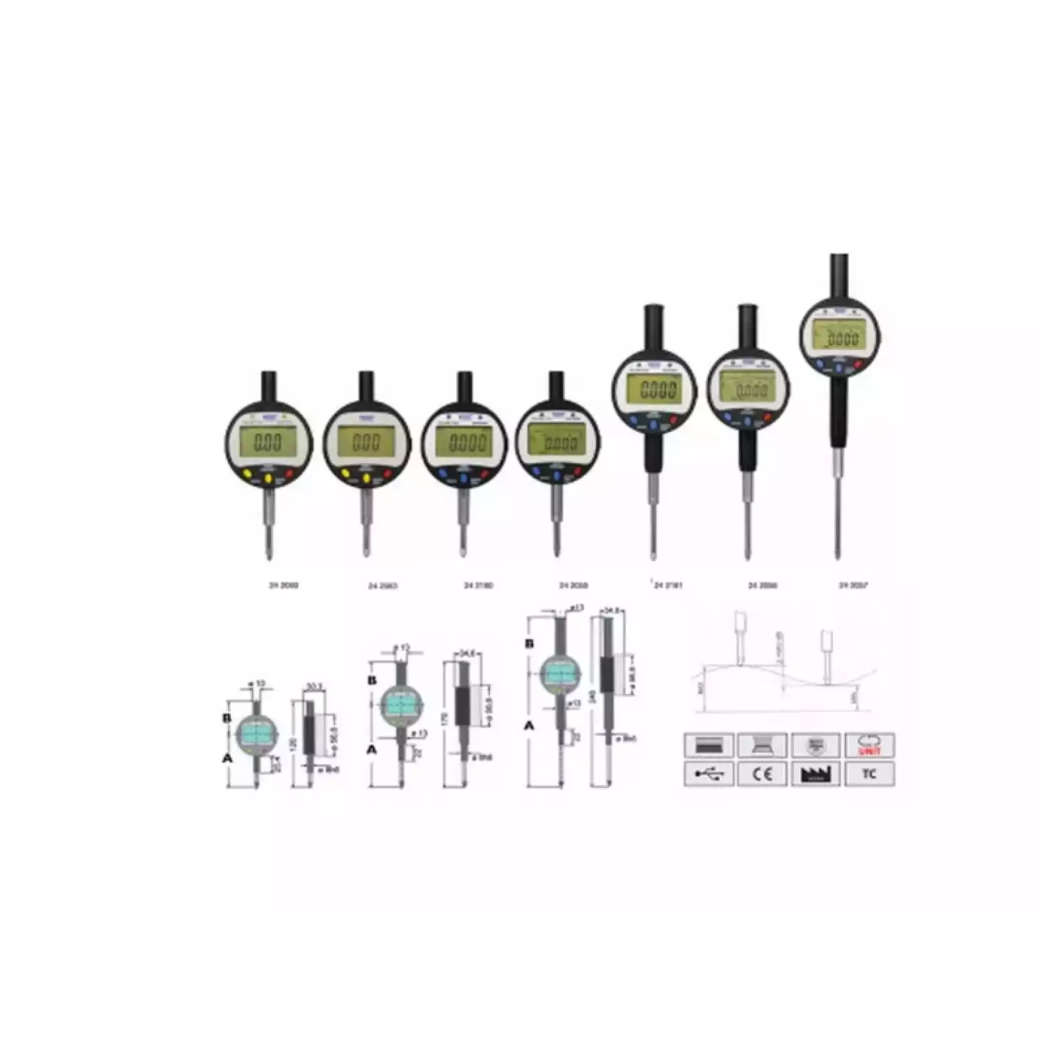 Индикаторы Vogel цифровые с выводом данных - 1