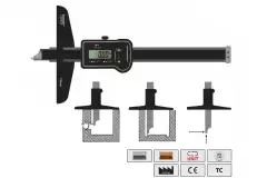Штангенглубиномеры Vogel цифровые со сменными колками