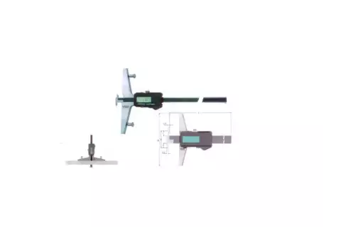 Штангенглубиномеры Vogel цифровые с Opto RS 232 для больших измерений