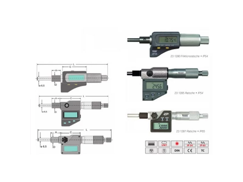 Микрометрические головки Vogel цифровые - 1