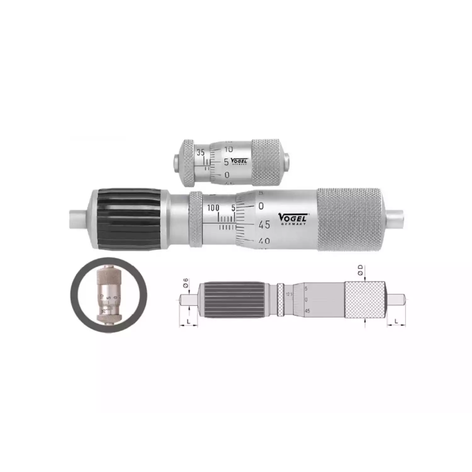 Нутромеры Vogel микрометрические внутренние - 1