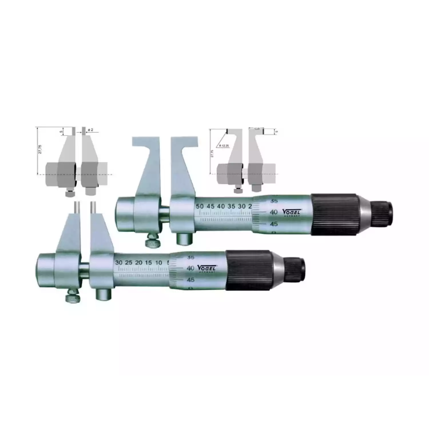 Нутромеры Vogel микрометрические для простых измерений - 1