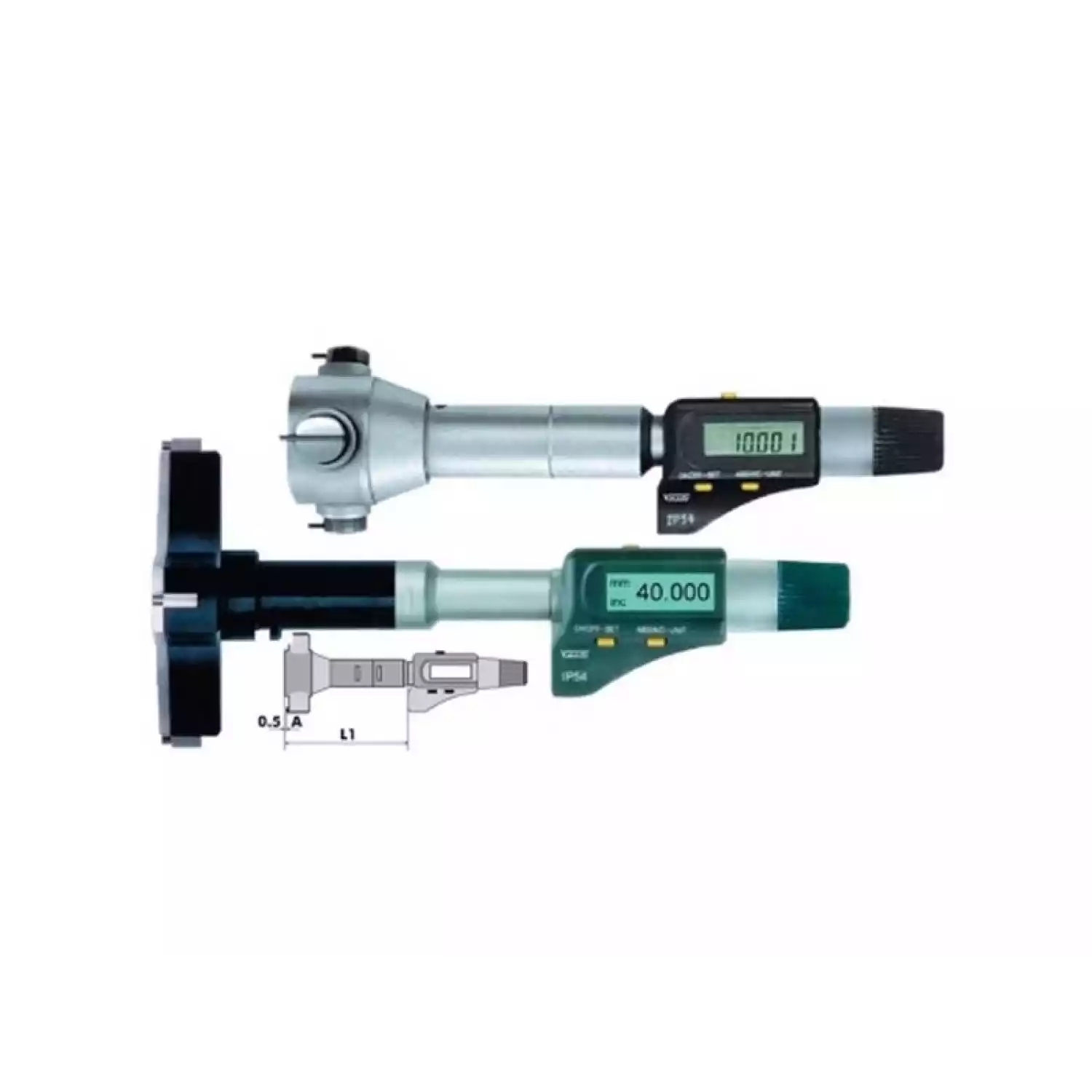 Нутромеры Vogel цифровые по 3-м точкам для больших отверстий - 1