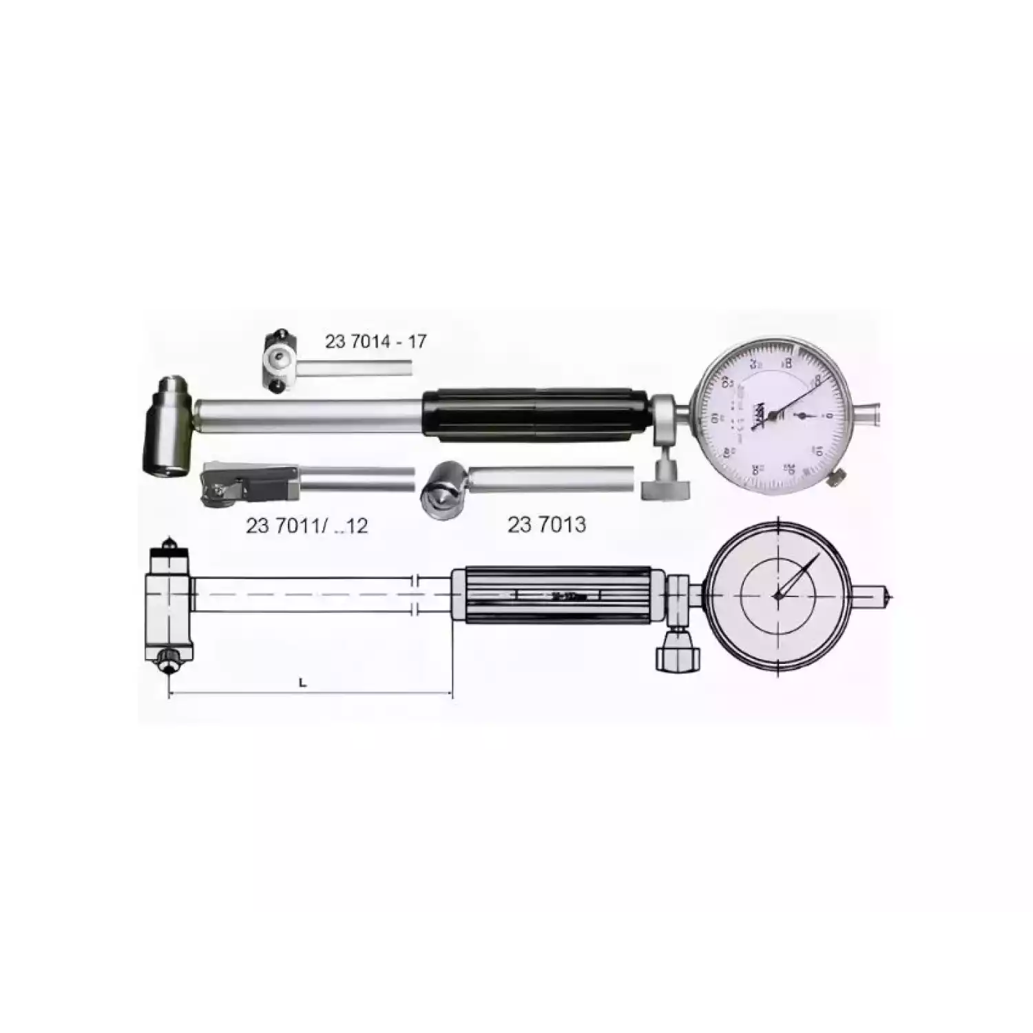 Нутромеры Vogel с индикатором для измерения отверстий - 1