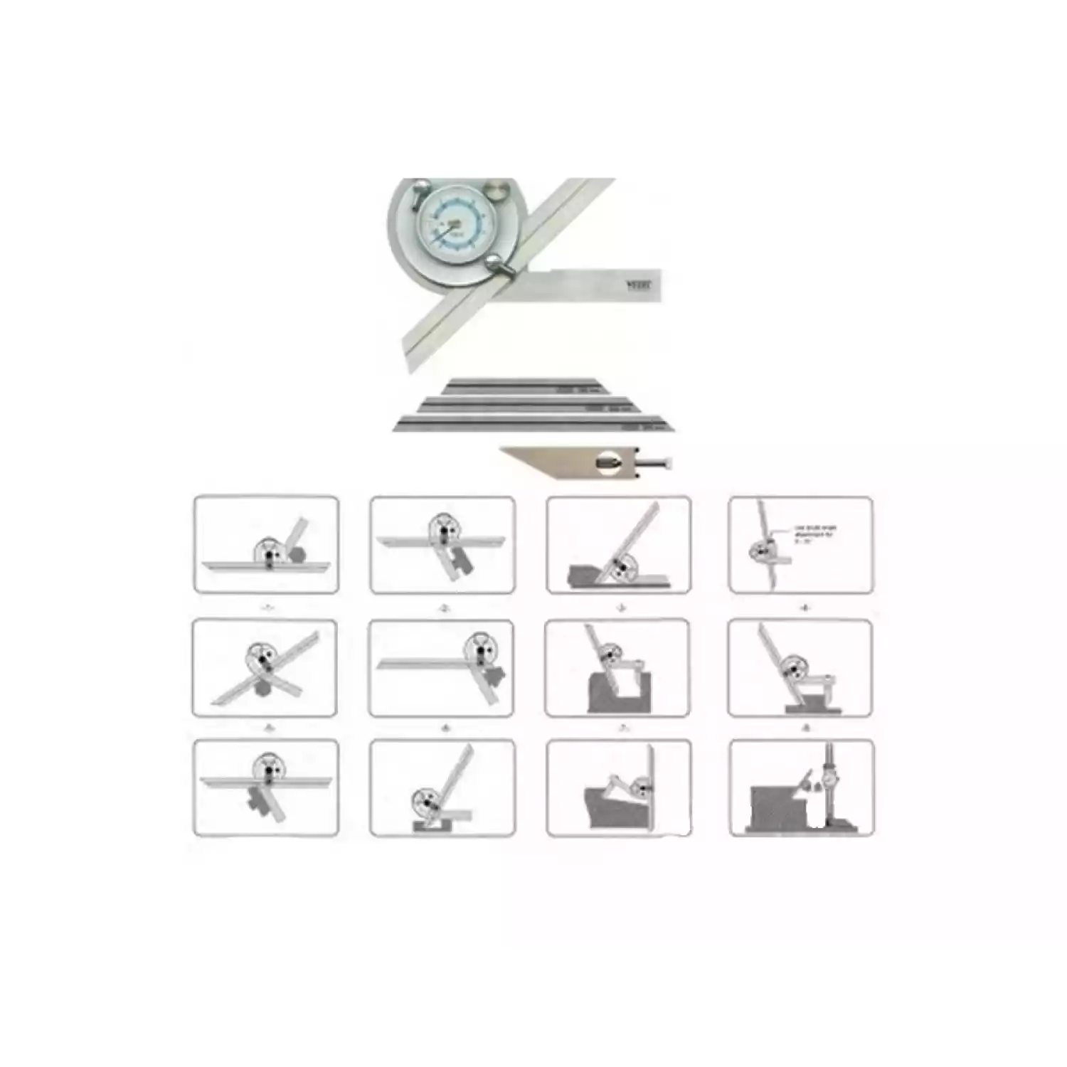 Угломер Vogel с круглой шкалой - 1