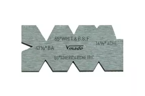 Шаблон для контроля резьб SAE,WW,ACME