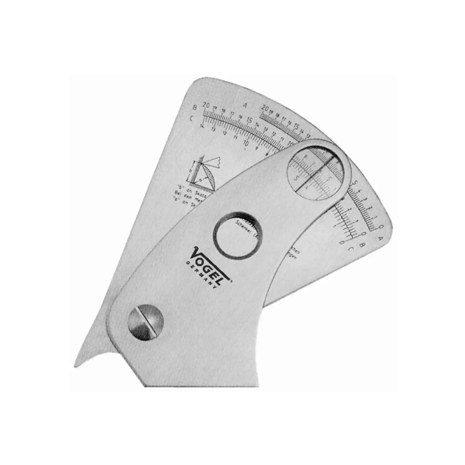 Шаблон Vogel универсальный для сварных швов - 1