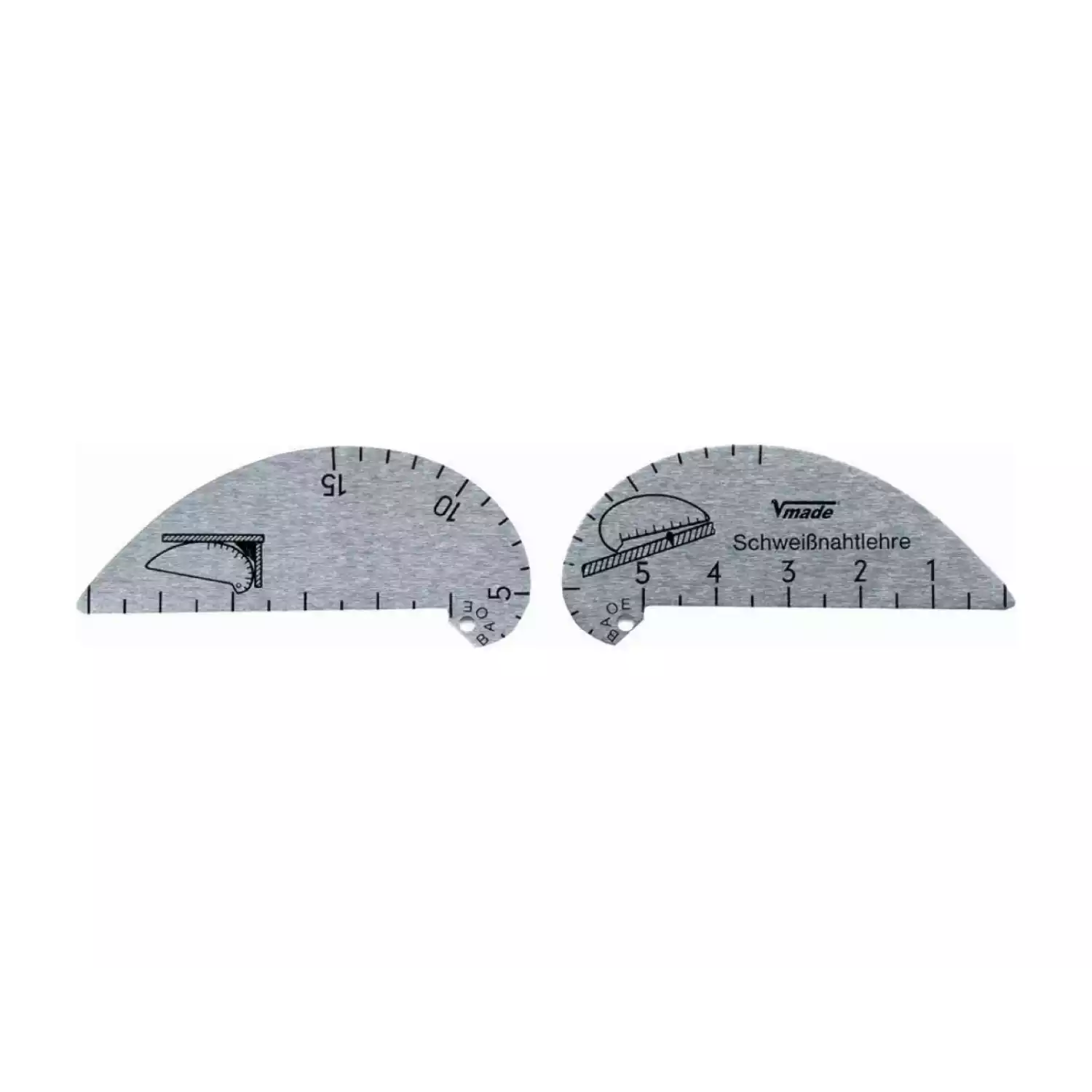 Шаблон Vogel для сварных швов - 1