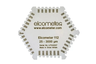 Гексагональная алюминиевая гребенка Elcometer 112AL