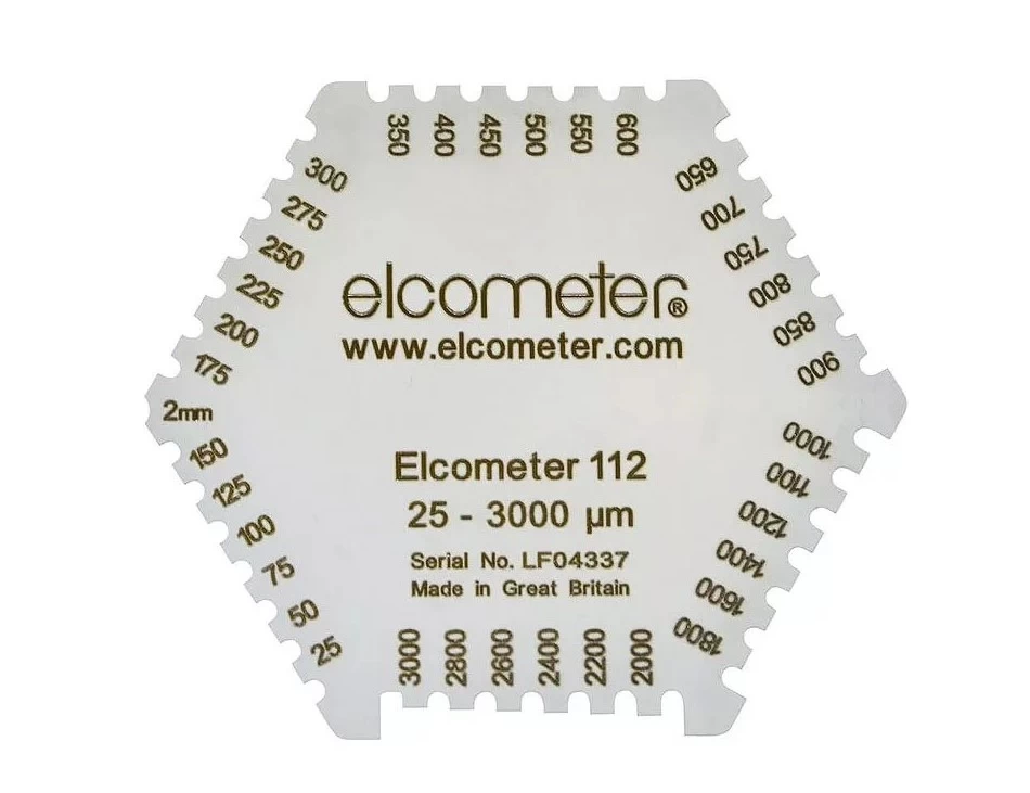 Гексагональная алюминиевая гребенка Elcometer 112AL - 1