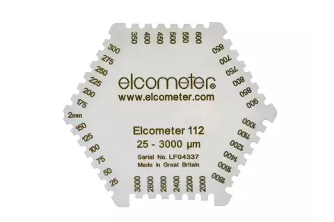 Гексагональная алюминиевая гребенка Elcometer 112AL