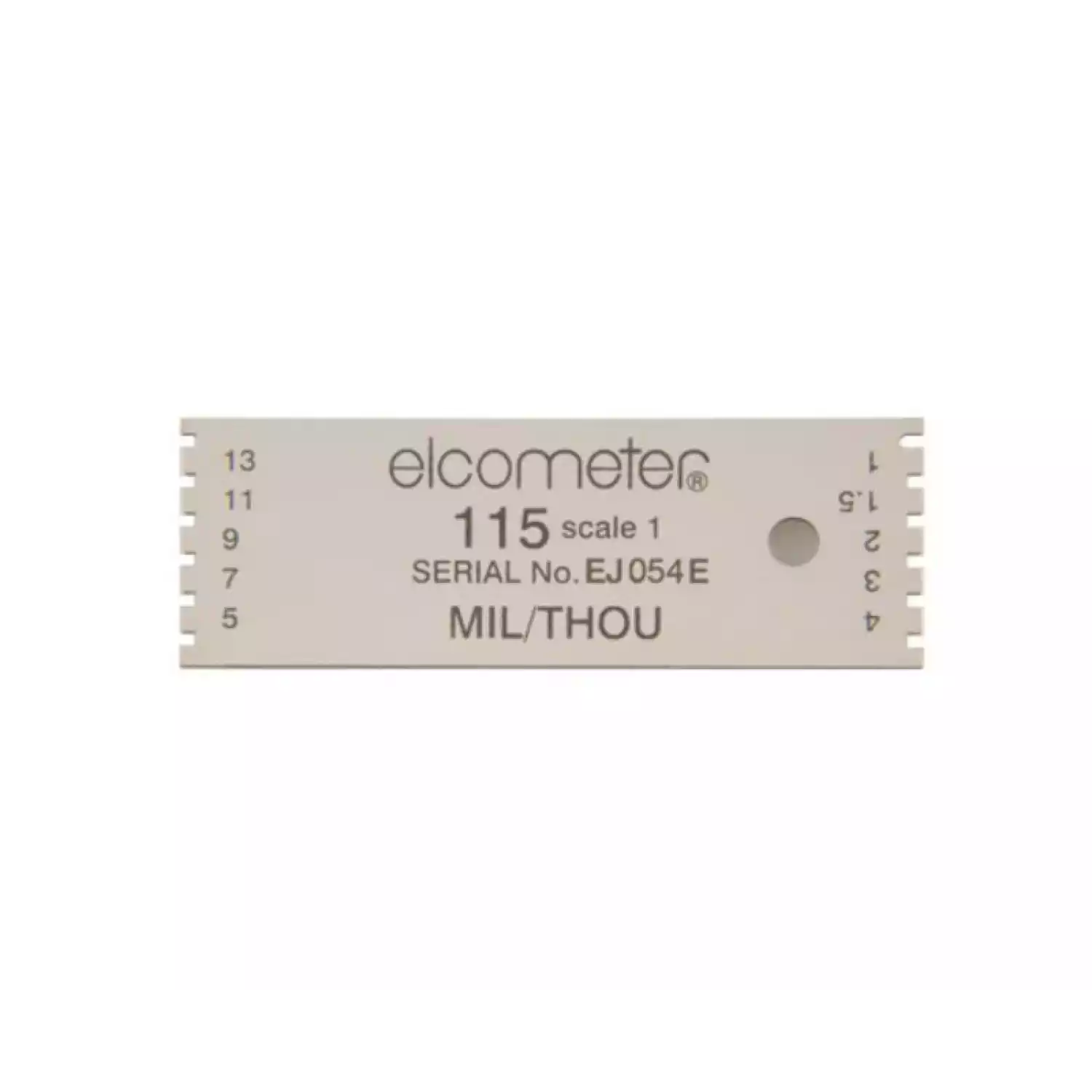 Прямоугольная гребенка для измерения толщины мокрого слоя Elcometer 115 - 1