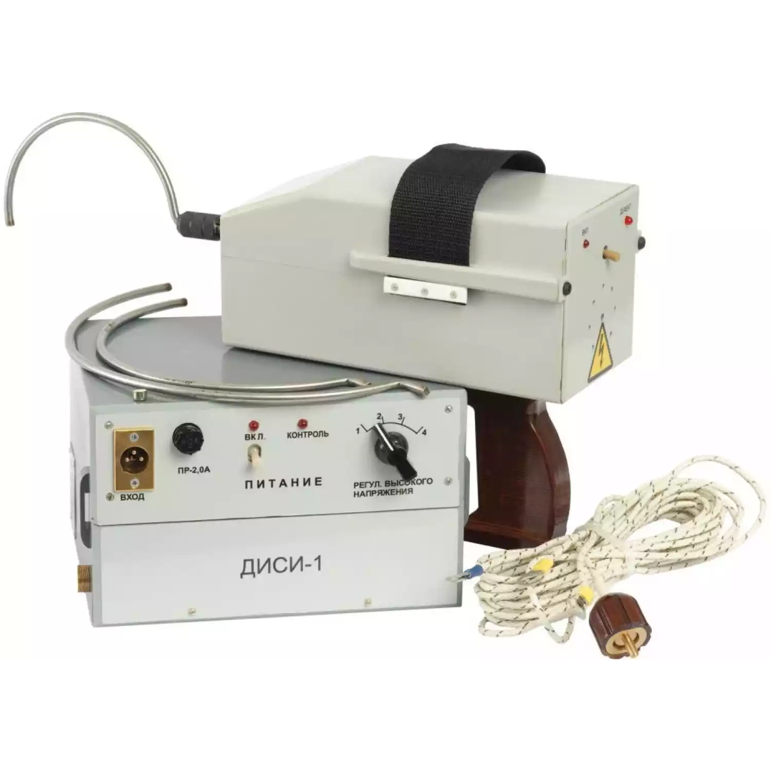 Дефектоскоп искровой сплошности изоляции газопроводов ДИСИ-1 - 1