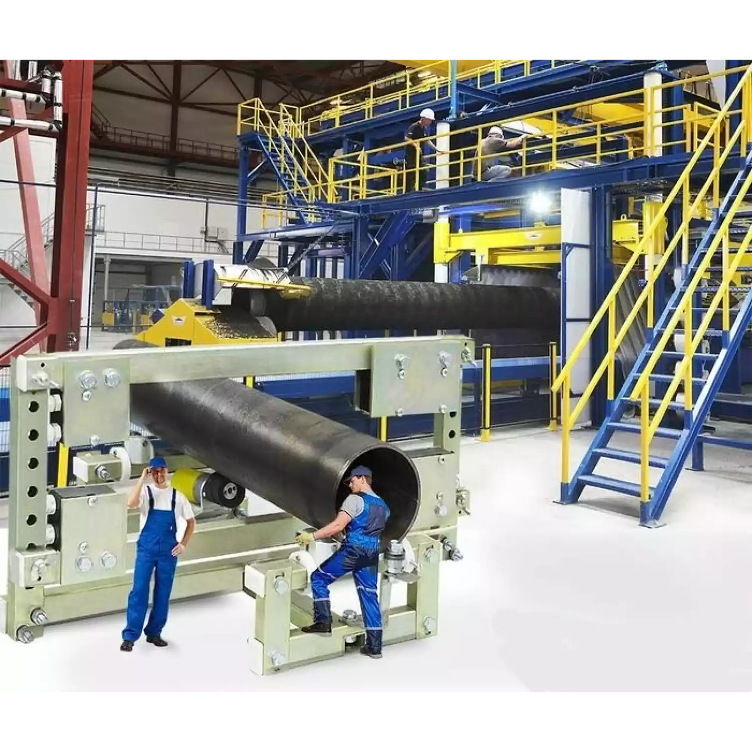 Лазерная установка бесконтактного контроля геометрических параметров труб ФОТОН 1200 - 1