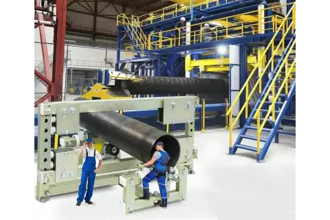 Лазерная установка бесконтактного контроля геометрических параметров труб ФОТОН 1200
