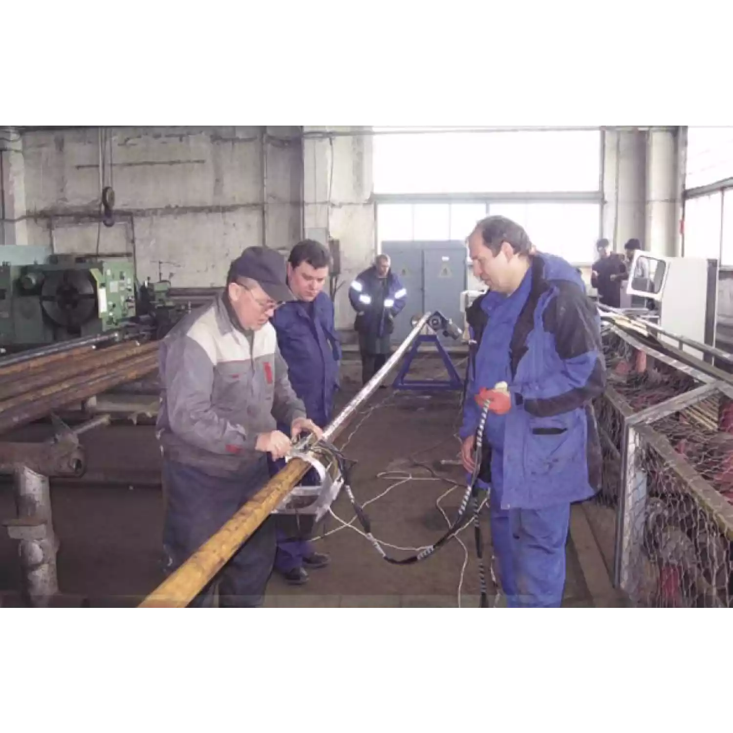 Установка высокоскоростного ПАУЗК бурильных труб - 1