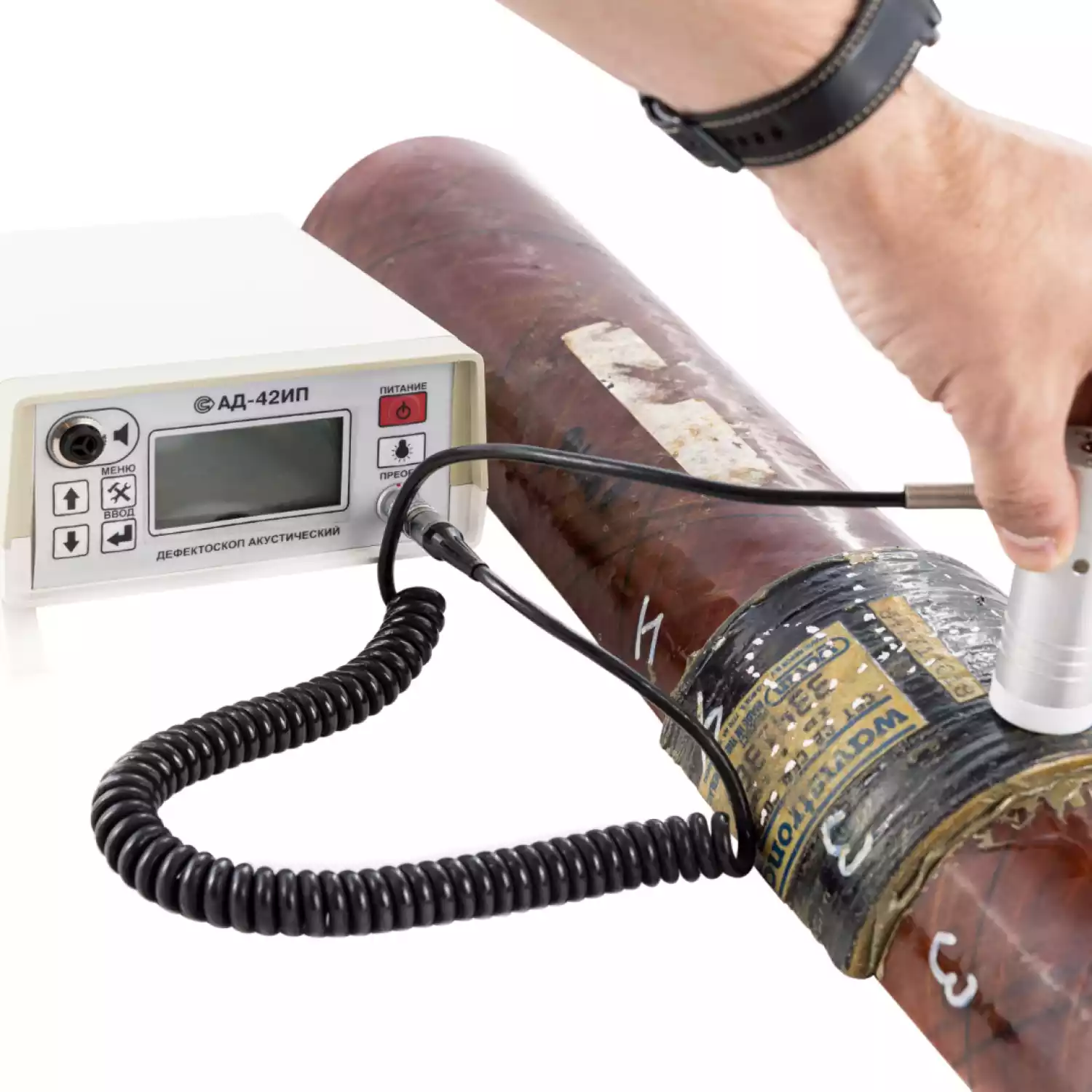 Акустический дефектоскоп АД-42ИП - 3