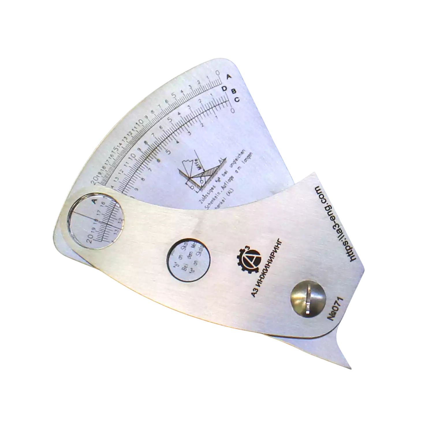 Универсальный шаблон сварщика WG9 - 1