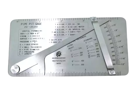 Универсальный шаблон сварщика WG10