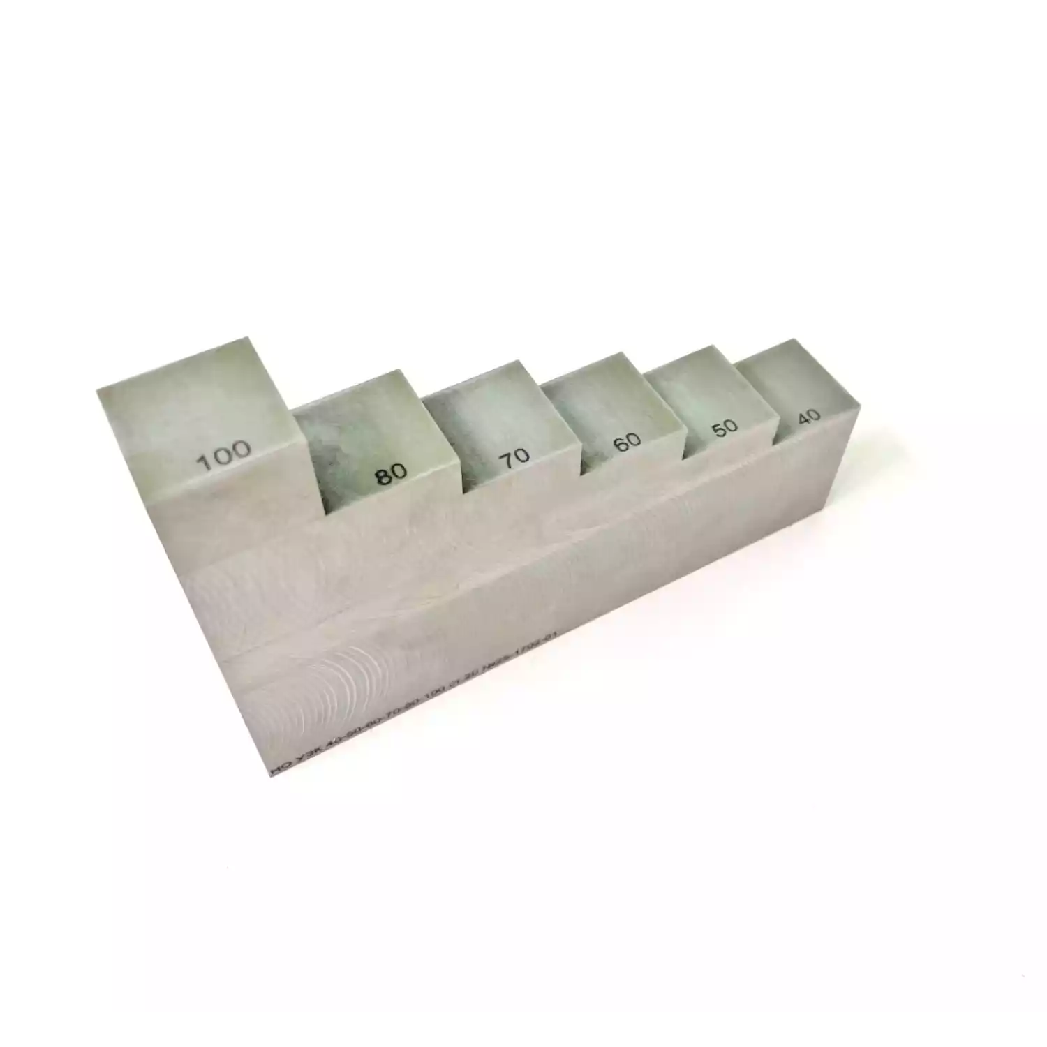 Стандартные образцы (СОП) типа "ступенька" для ультразвуковой толщинометрии - 3