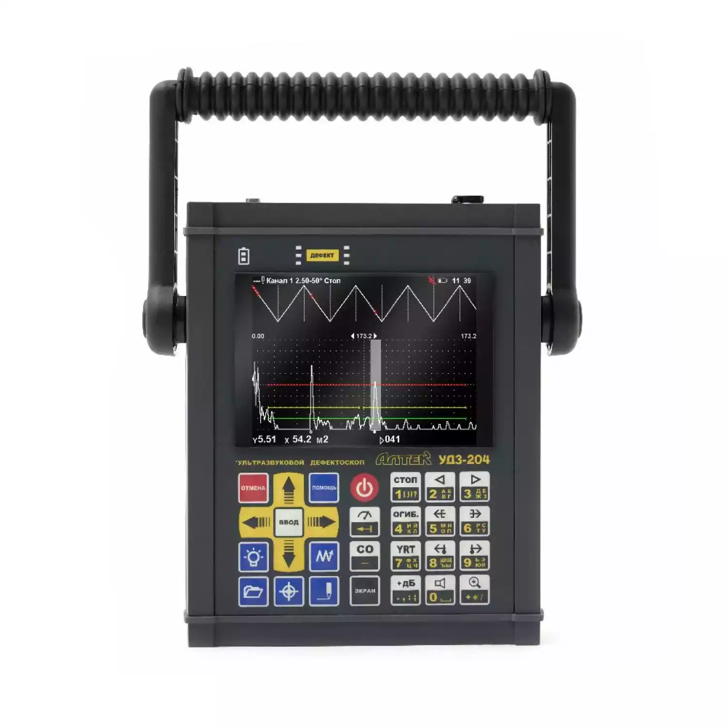 Ультразвуковой дефектоскоп УД3-204 PELENG - 2