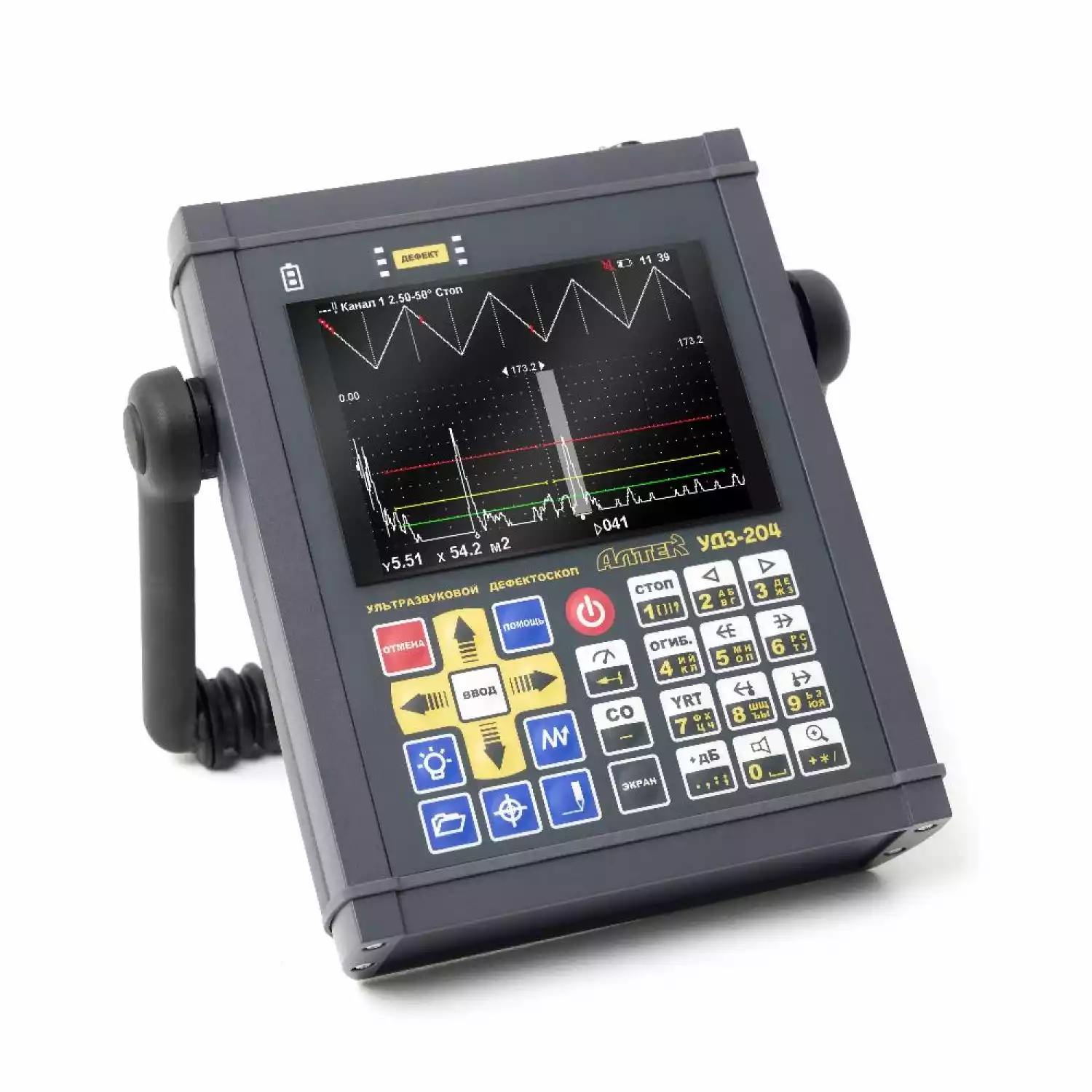 Ультразвуковой дефектоскоп УД3-204 PELENG - 1