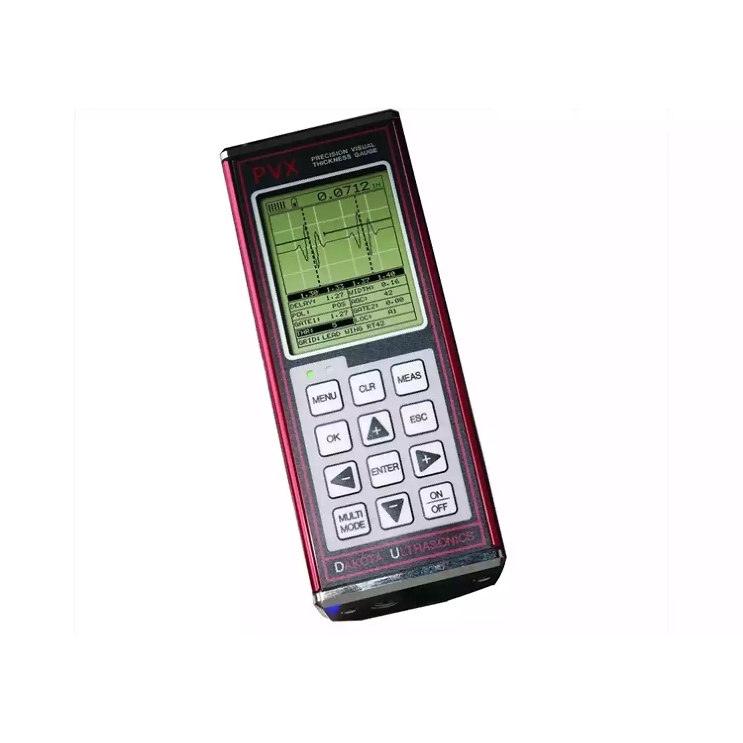 Прецизионный ультразвуковой толщиномер PVX с A/B сканом - 1
