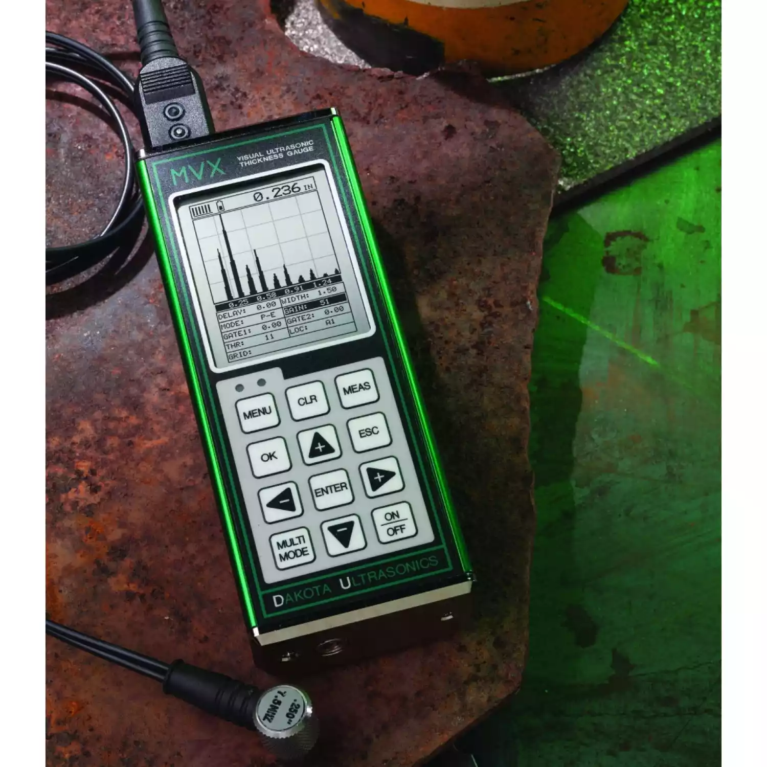 Ультразвуковой толщиномер MVX с A/B сканом - 2