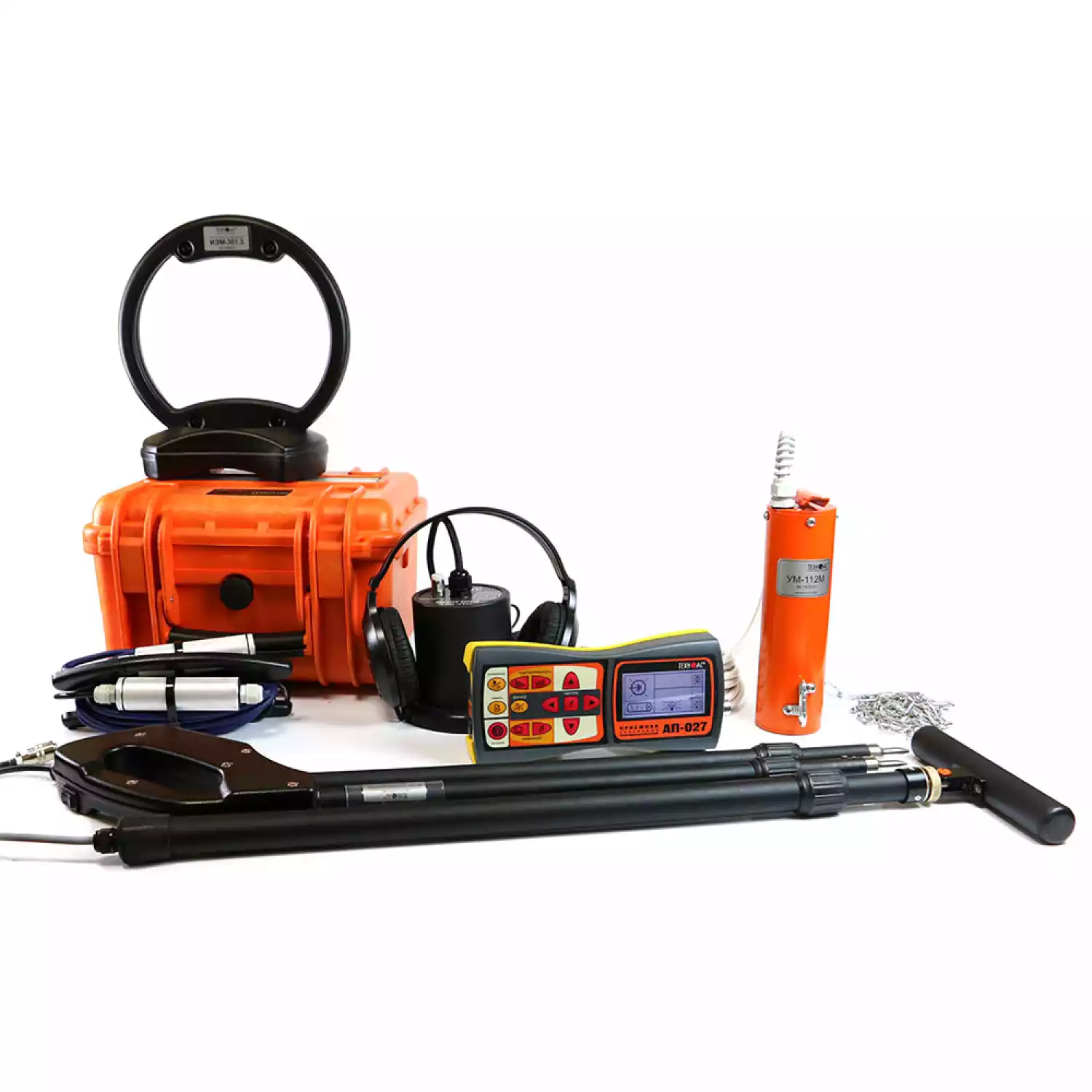 Кабелетрассоискатель с возможностью контроля качества изоляции Атлет ТЭК-120ГАЗ-4Н - 1