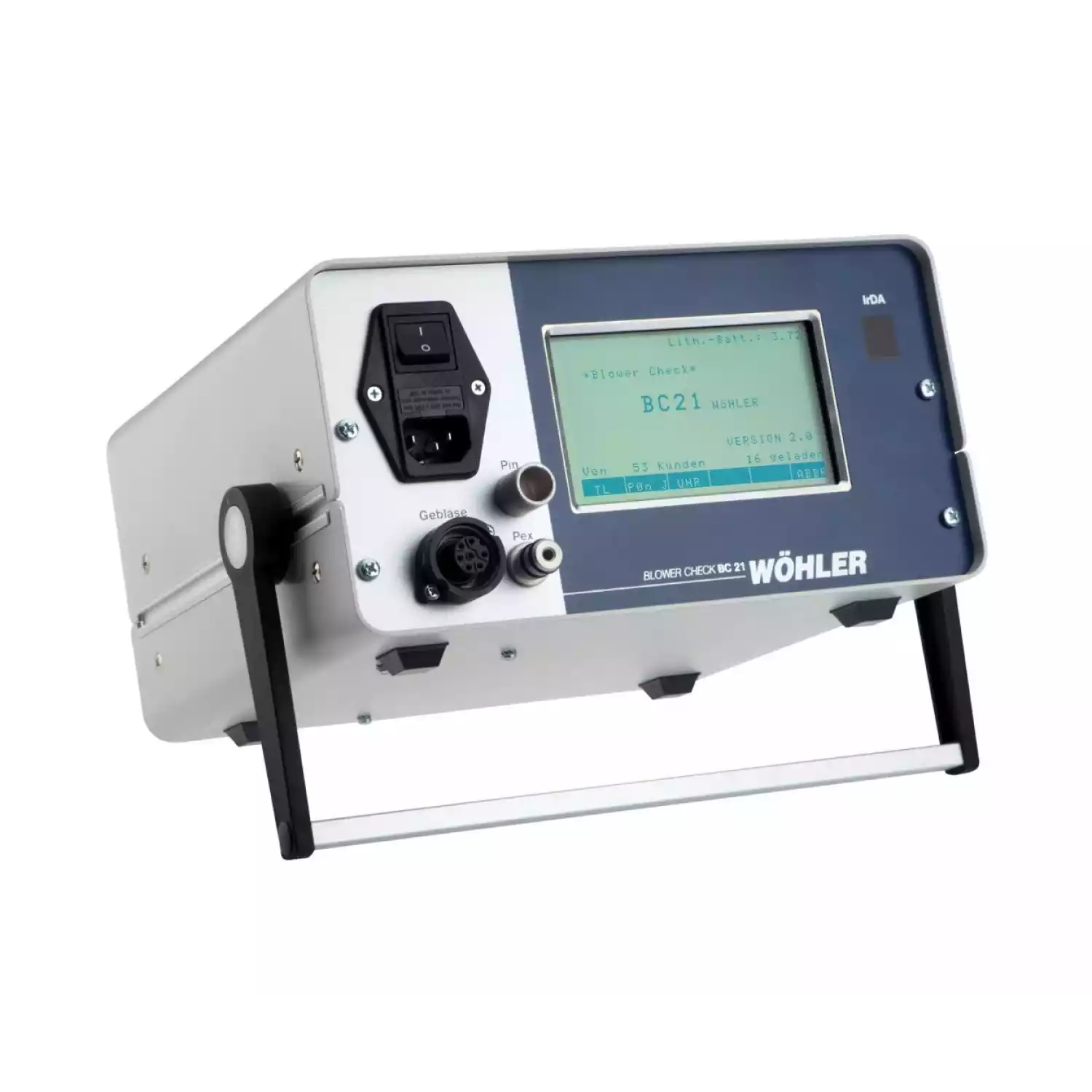 Комплекс оценки герметичности зданий Wöhler BC 21 - 1