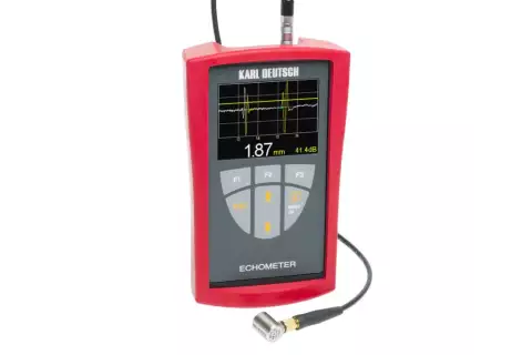 Высокопрецизионный ультразвуковой толщиномер ECHOMETER 1077 Data с A-сканом