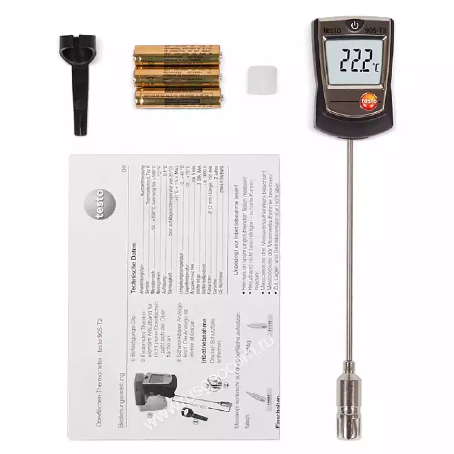 Поверхностный термометр testo 905-T2 - 3