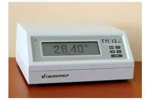 Измеритель температуры многоканальный прецизионный Термоизмеритель ТМ-12м