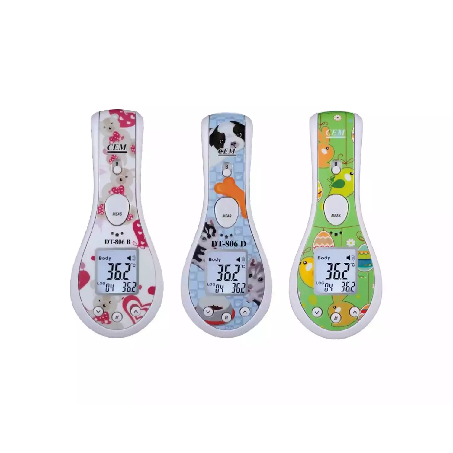 Бесконтактный термометр DT-806R, DT-806C, DT-806D - 2