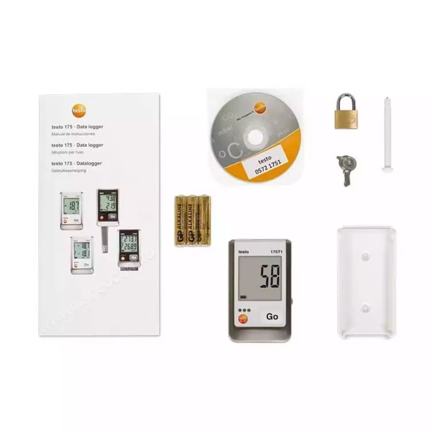 Регистратор данных температуры testo 175-T1 - 2