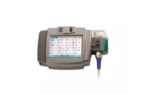 Анализатор дымовых газов Wöhler A 600, с дополнительными сенсорами для газов NO и CO
