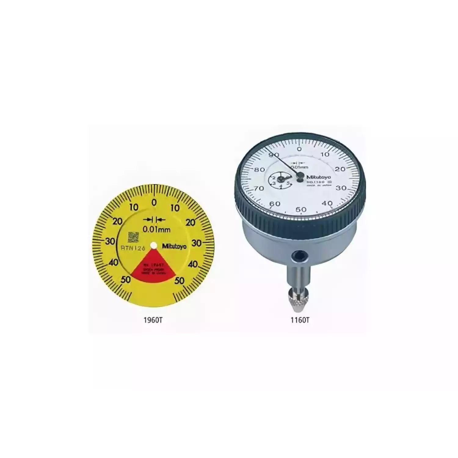Индикаторы часового типа с торцевой шкалой серии 1 - 2