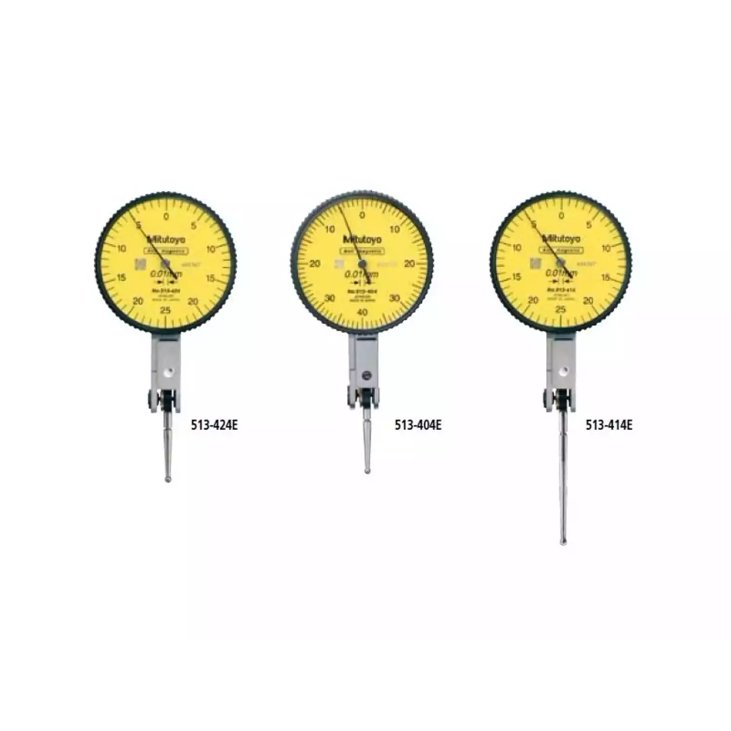 Индикаторы рычажно-зубчатые бокового типа с ценой деления 0,01 мм Серия 513 - 3