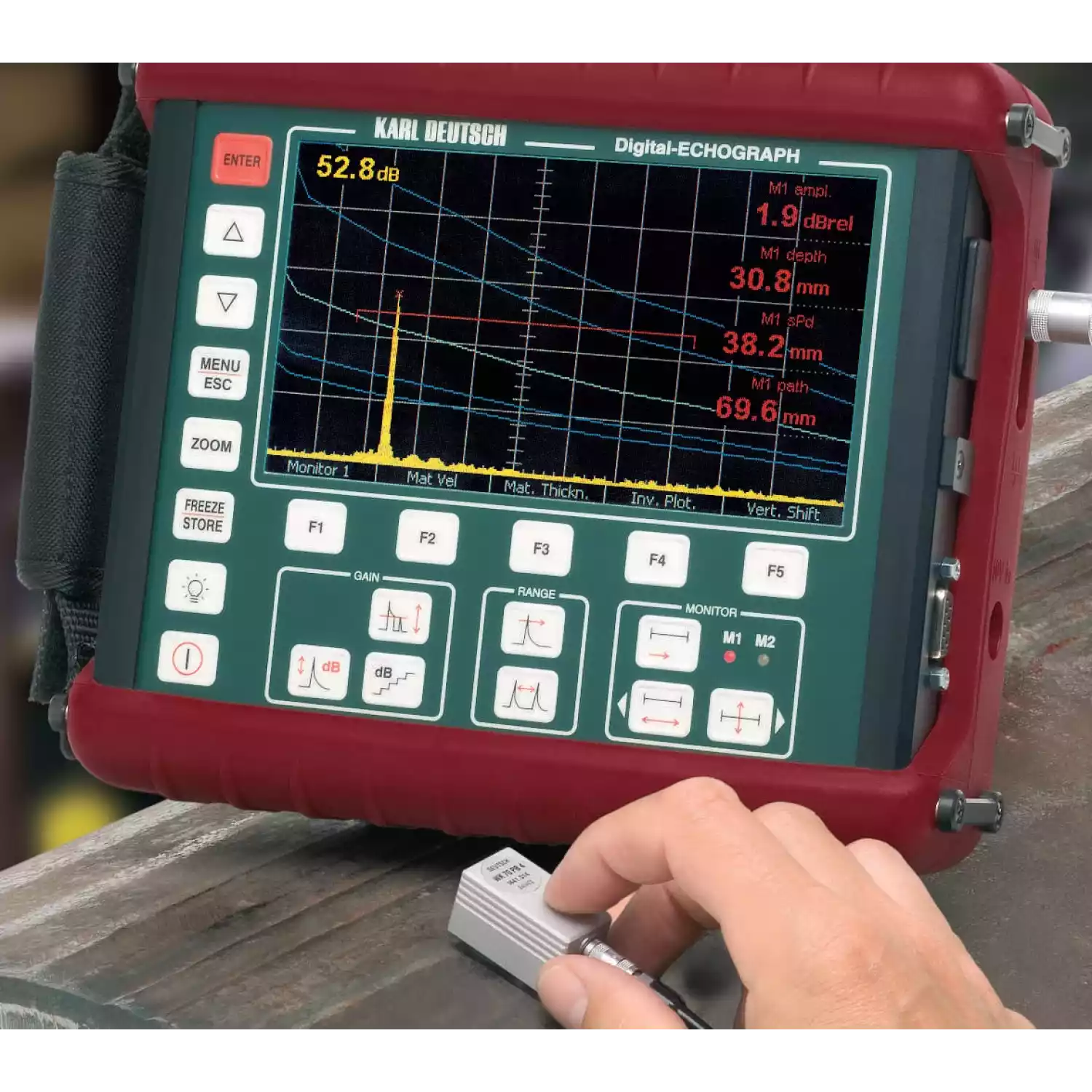 Цифровой ультразвуковой дефектоскоп ECHOGRAPH 1090 - 1