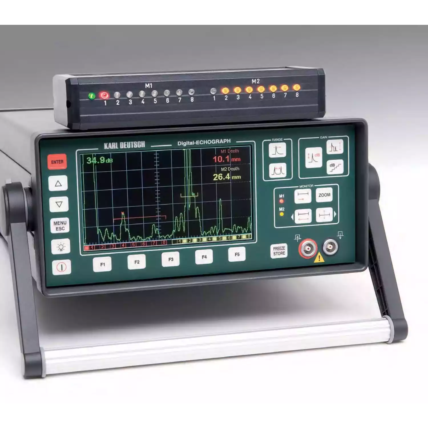 Мультиплексный цифровой ультразвуковой 8-канальный дефектоскоп ECHOGRAPH 1094 - 1