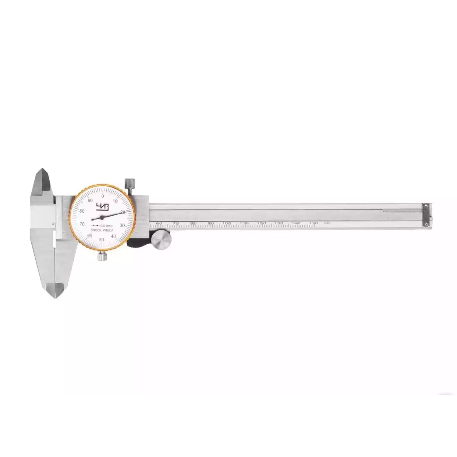 Штангенциркуль ШЦК-1-150 0,01 с круг. шкалой с калибр. ЧИЗ - 1