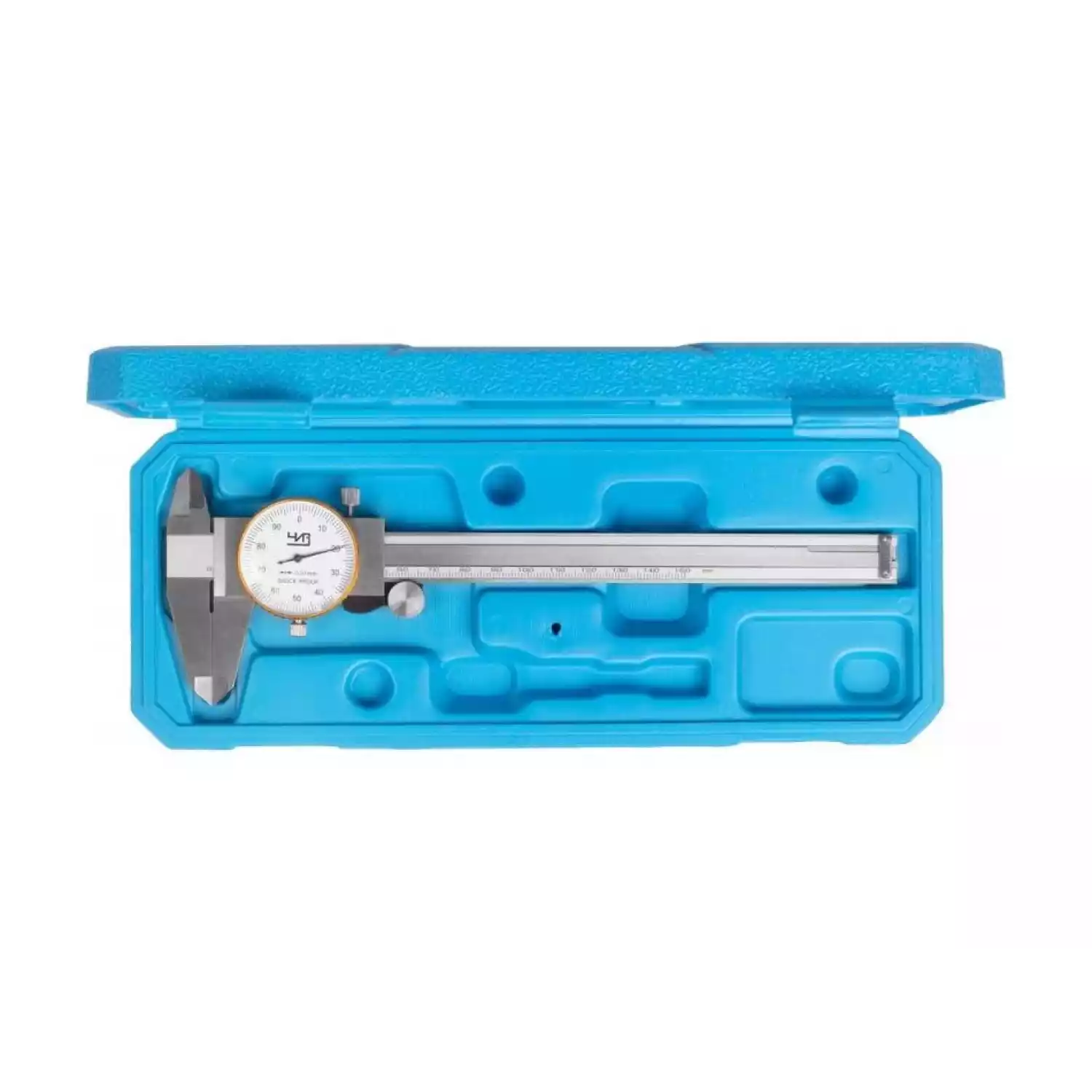 Штангенциркуль ШЦК-1-150 0,01 с круг. шкалой с калибр. ЧИЗ - 3